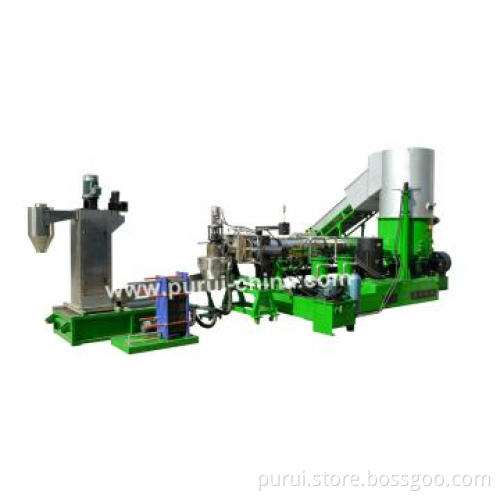PP woven bag pelletizing machine